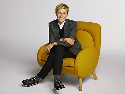 Ellen DeGeneres, host of HGTV's Ellen's Design Challenge.