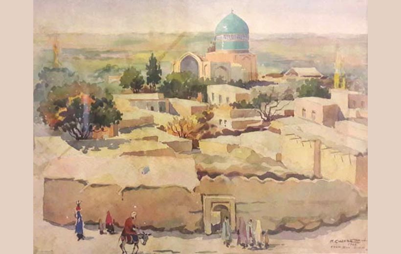 نقاشی امام‌زاده جعفر