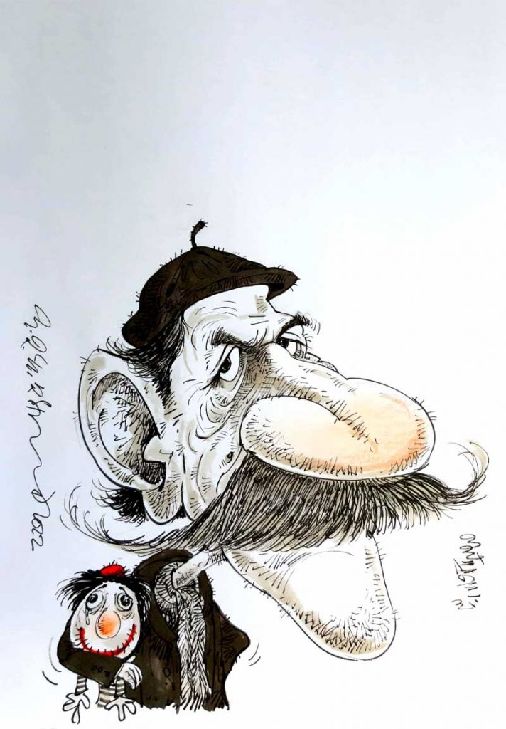 کاریکاتور حمید جبلی