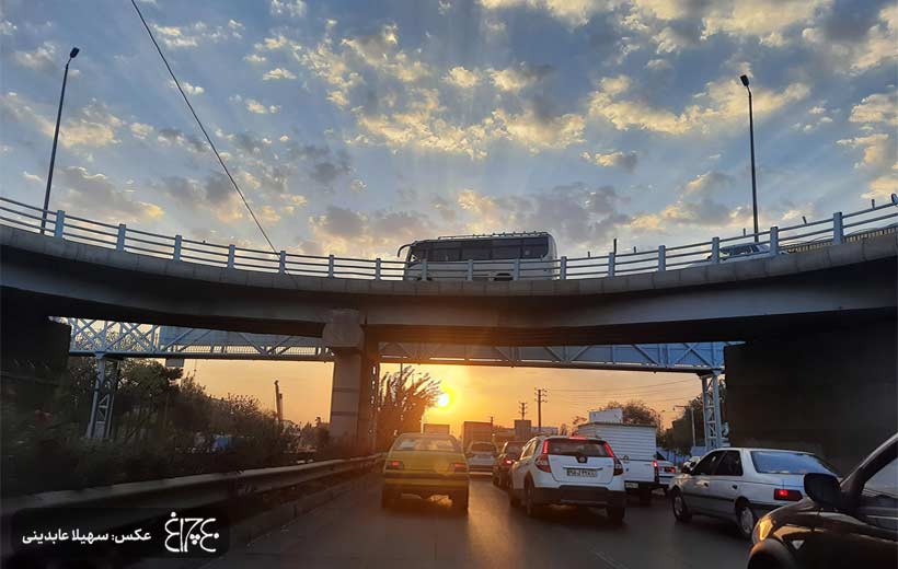 آسمان تهران